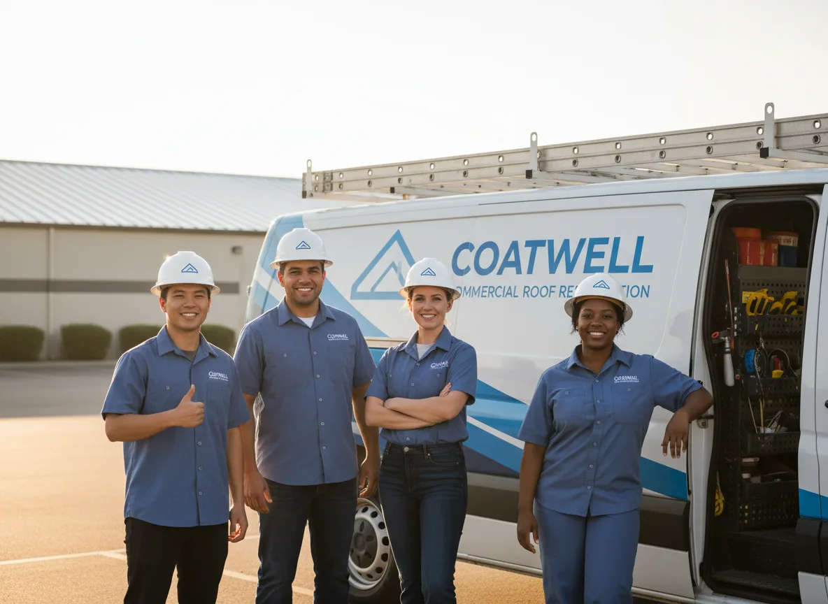 Commercial roof coating company in Sparta, MI